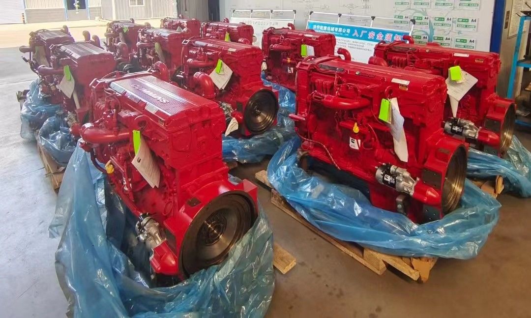 Новый двигатель Cummins QSX15, экскаватор Sany 485, сборка двигателя вращающегося экскаватора
