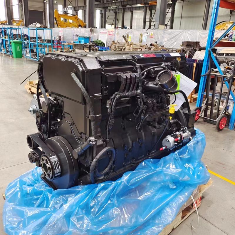 Новый двигатель Cummins QSX15, экскаватор Sany 485, сборка двигателя вращающегося экскаватора