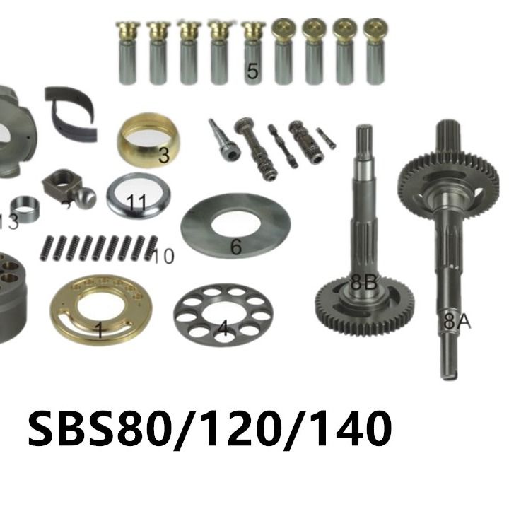 SBS80 SBS120 SBS140 Части гидравлических насосов экскаваторов, 325C Части котлованных насосов